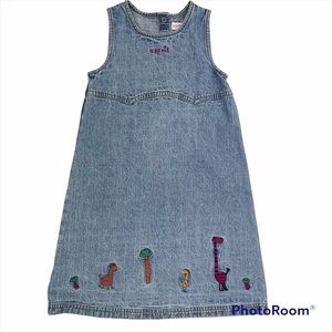 Esprit Denim Jumper Giraffe Size 7 Vintage